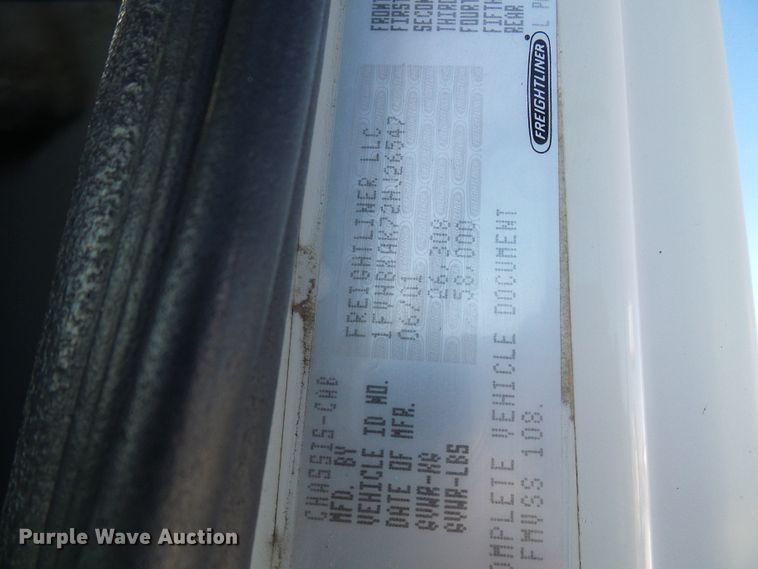 image for item DG5521 2002 Freightliner FL80 bucket truck