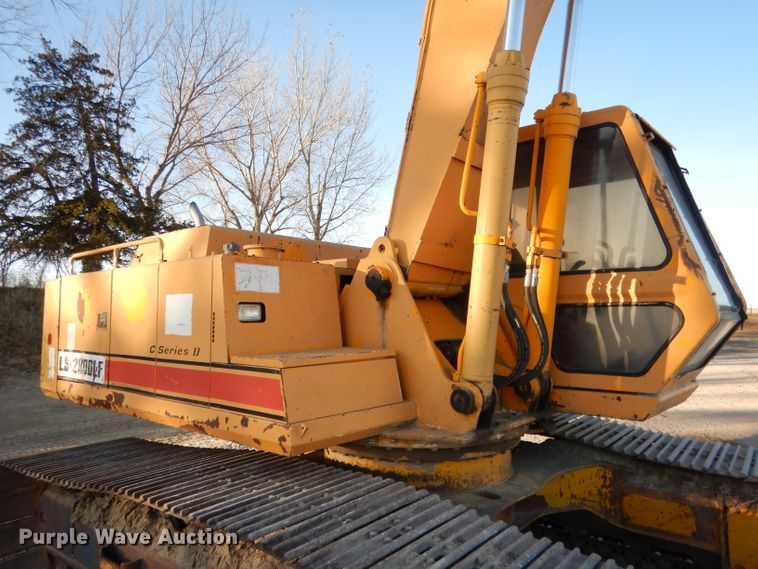 image for item DG5870 1991 Link Belt LS2800LF C Series II excavator