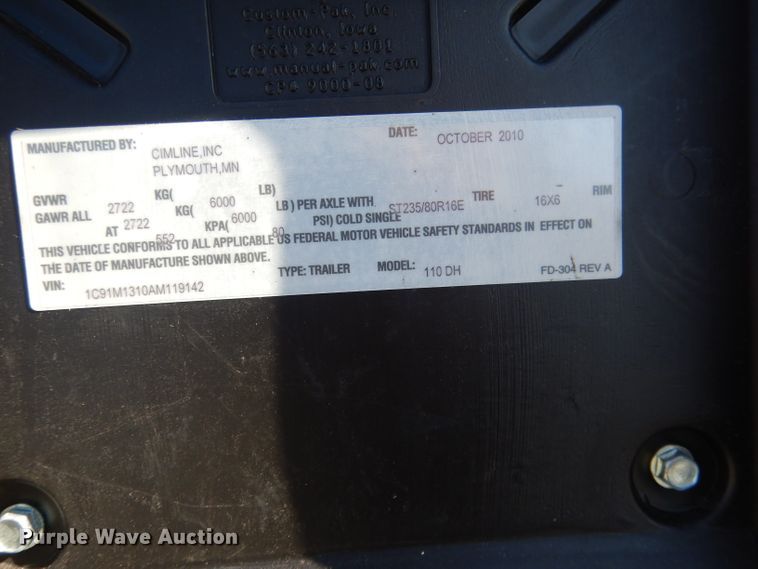 image for item DG5872 2010 Cimline Magnum 110DH crack sealer