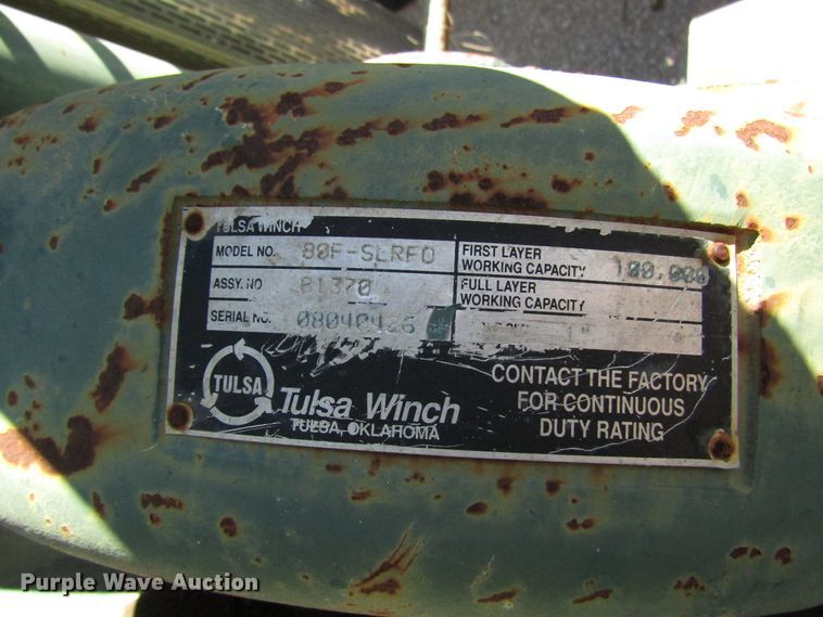 image for item DG6708 2006 Peterbilt 357 winch truck