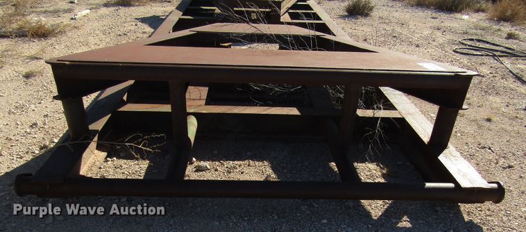 image for item DG6714 Barrol 1000 cone bottom tank skid