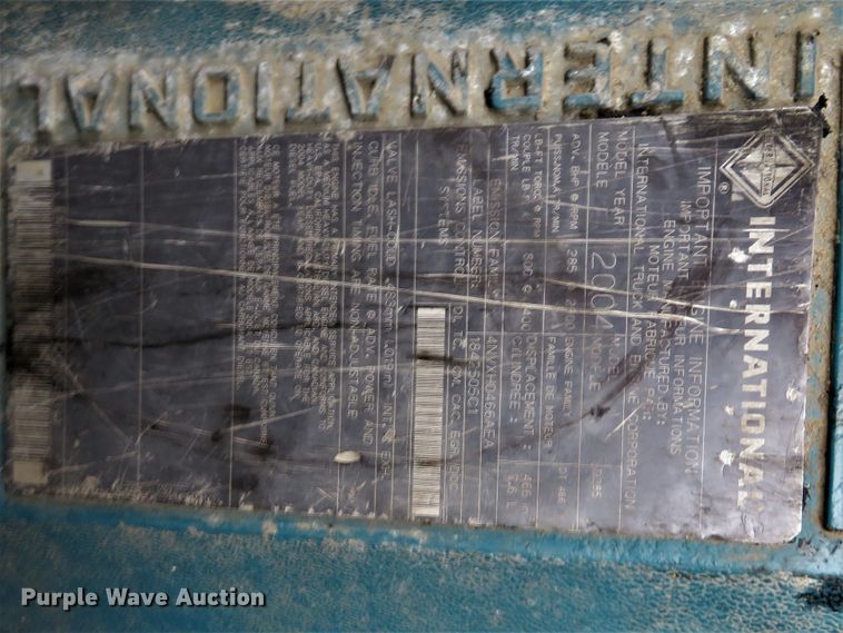 image for item DH1626 2006 International 4400 tank truck