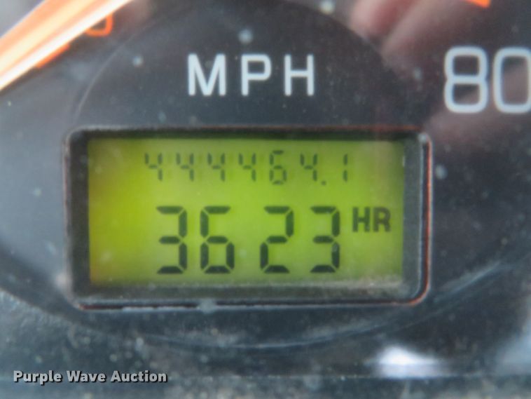 image for item DH1628 1995 White GMC WG crane truck