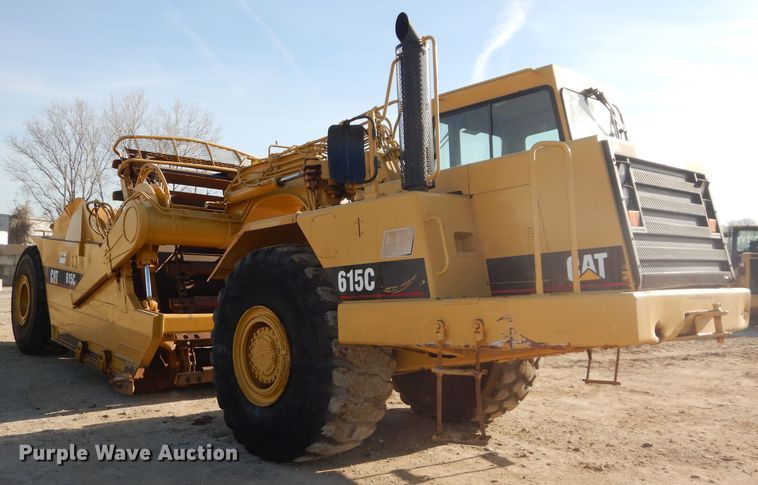 image for item DH2719 2000 Caterpillar 615C Series II elevating scraper