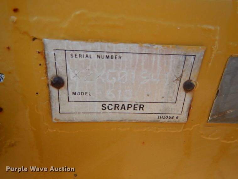 image for item DH2719 2000 Caterpillar 615C Series II elevating scraper