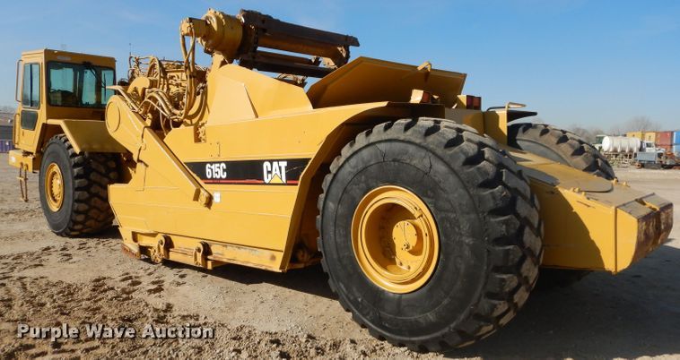 image for item DH2720 2003 Caterpillar 615C Series II elevating scraper