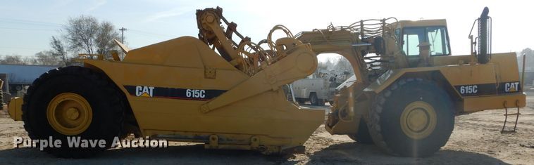 image for item DH2720 2003 Caterpillar 615C Series II elevating scraper