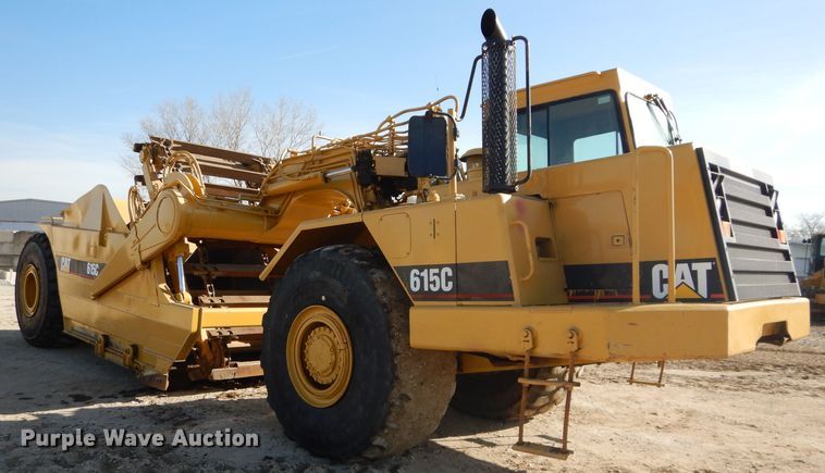 image for item DH2720 2003 Caterpillar 615C Series II elevating scraper