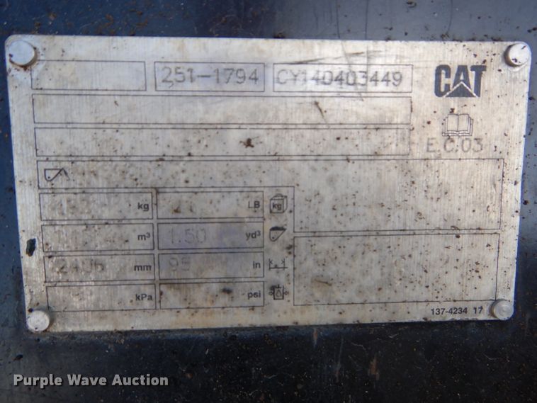 image for item DH2721 2014 Caterpillar 420F IT backhoe