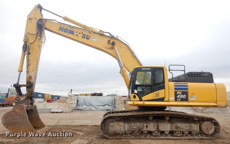 image for item DH2743 2014 Komatsu PC490LC-10 excavator