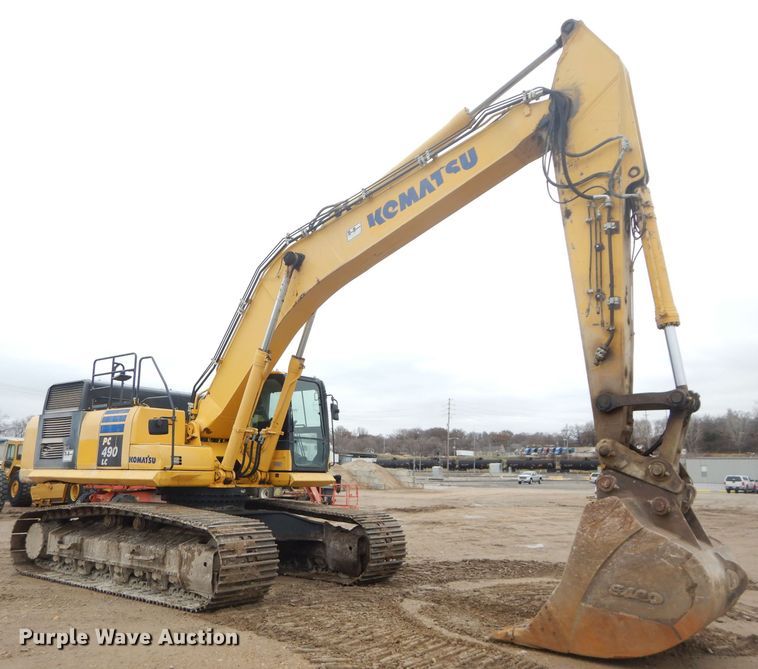 image for item DH2743 2014 Komatsu PC490LC-10 excavator