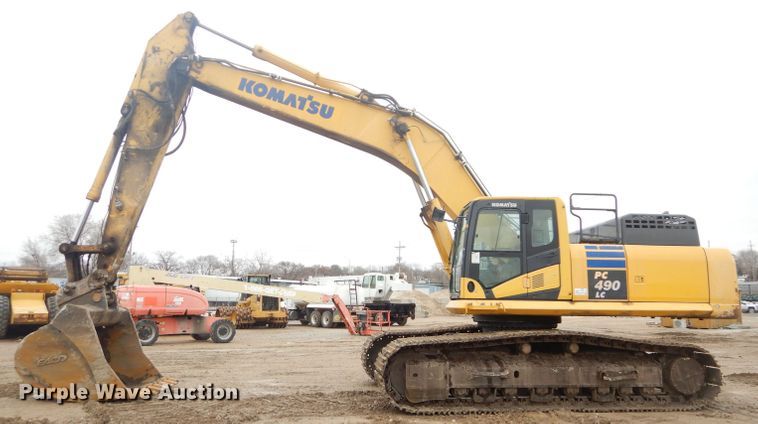 image for item DH2744 2014 Komatsu PC490LC-10 excavator