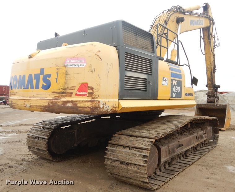 image for item DH2744 2014 Komatsu PC490LC-10 excavator