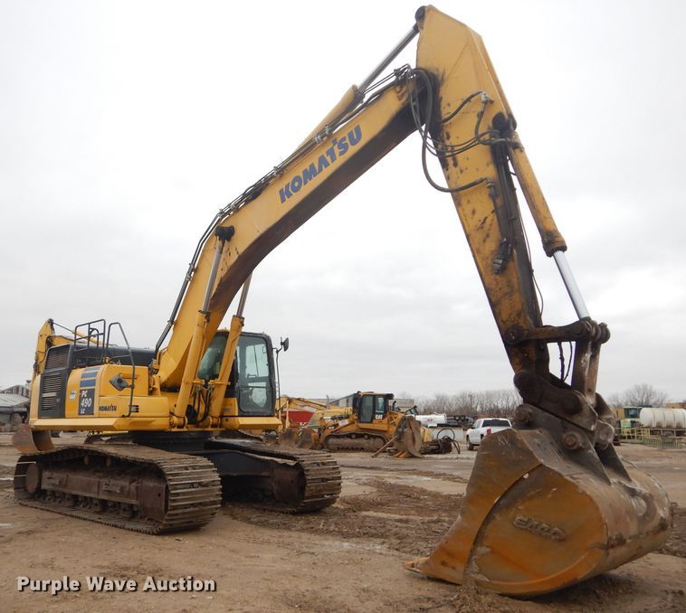 image for item DH2744 2014 Komatsu PC490LC-10 excavator