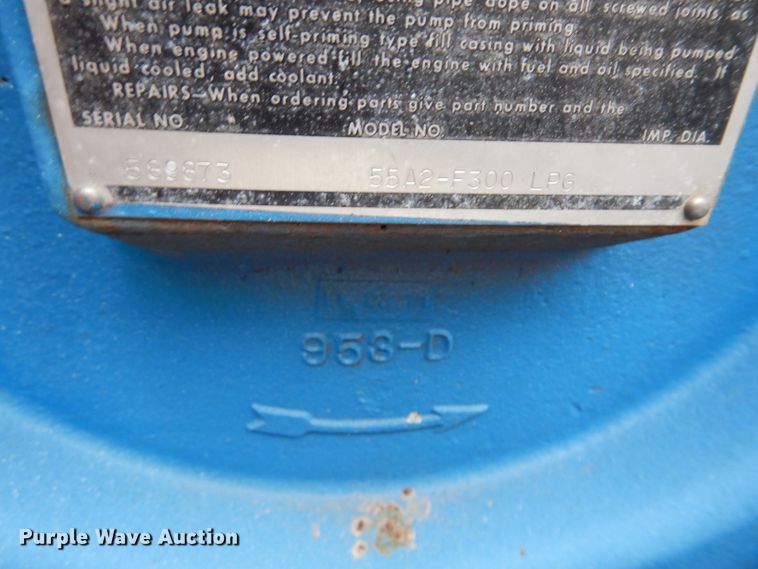 image for item DH4261 Gorman Rupp water pump