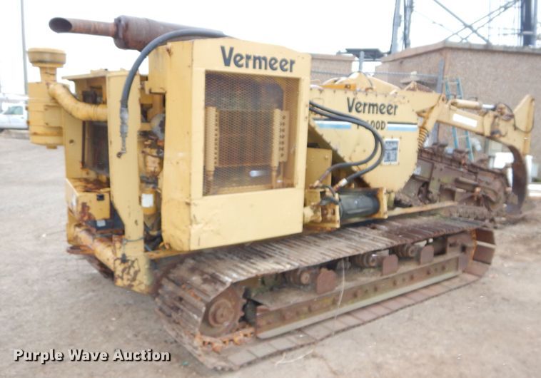 image for item DH4262 1981 Vermeer T600D trencher