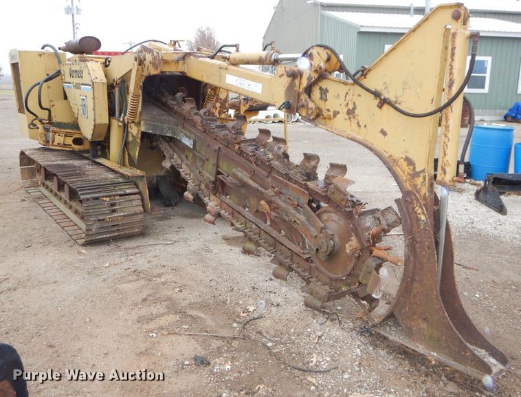 image for item DH4262 1981 Vermeer T600D trencher