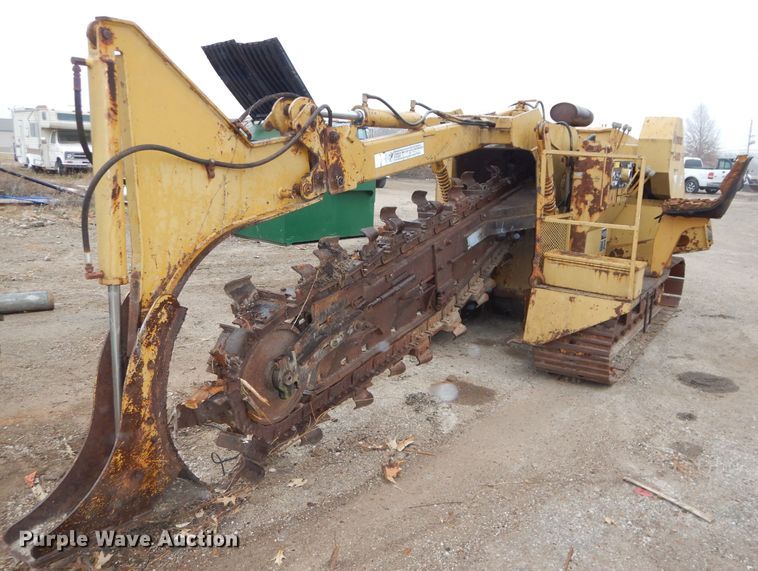 image for item DH4262 1981 Vermeer T600D trencher