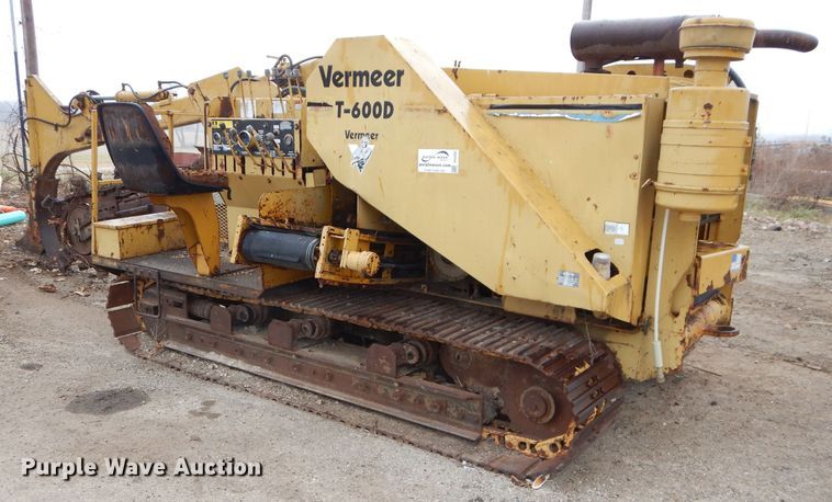 image for item DH4262 1981 Vermeer T600D trencher