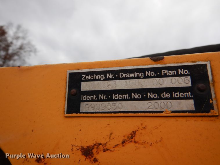 image for item DH5018 Liebherr A904 rubber tire excavator