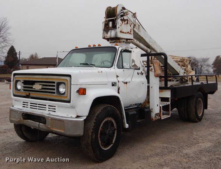image for item DH5023 1984 Chevrolet C70 crane truck