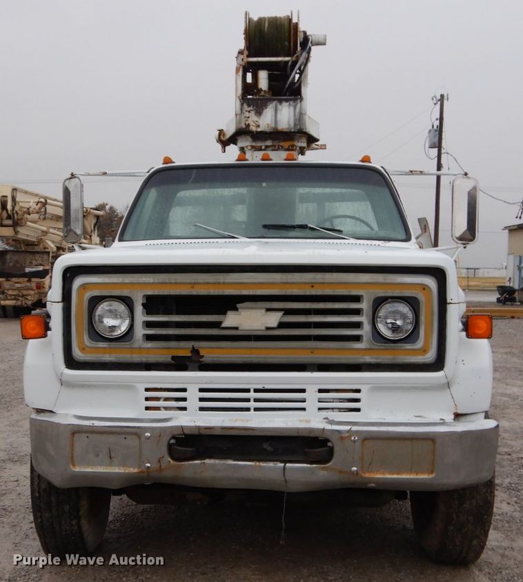 image for item DH5023 1984 Chevrolet C70 crane truck