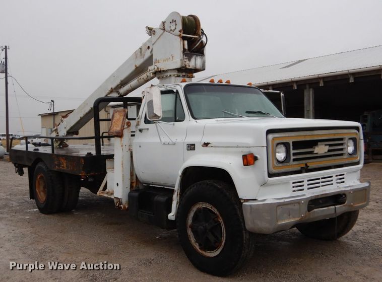 image for item DH5023 1984 Chevrolet C70 crane truck