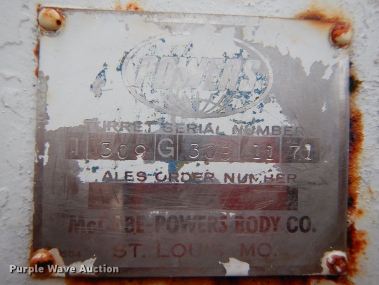 image for item DH5023 1984 Chevrolet C70 crane truck