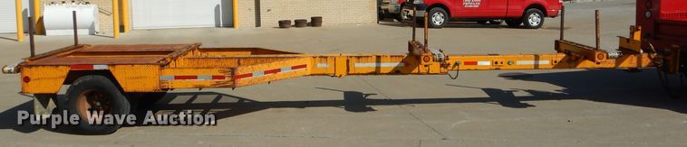 image for item DH6831 2004 CZ Engineering CZ12KP pole trailer