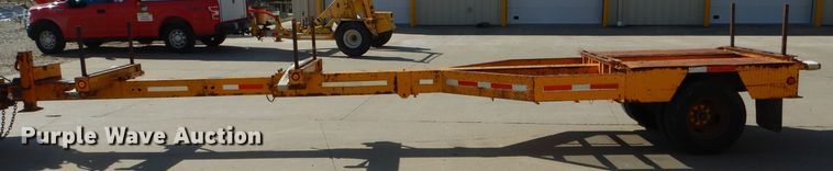 image for item DH6831 2004 CZ Engineering CZ12KP pole trailer
