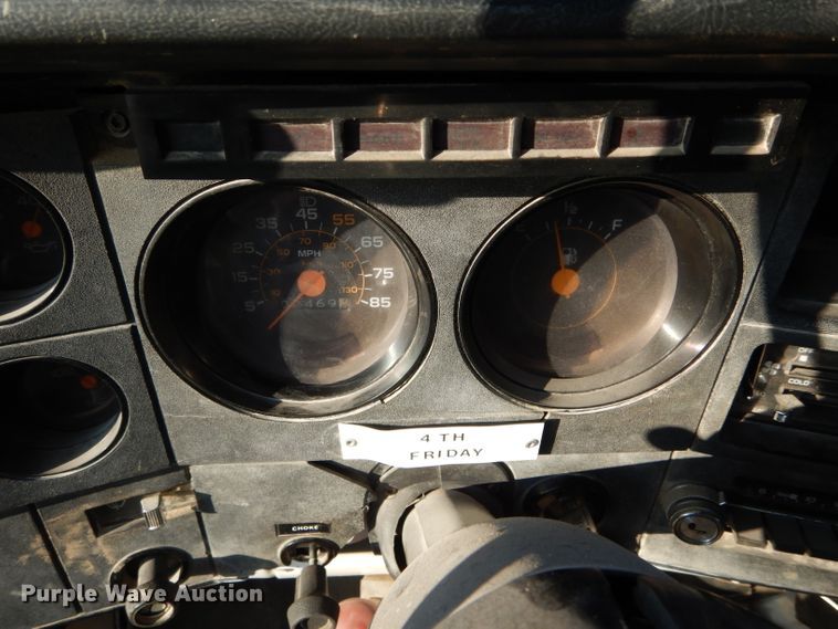 image for item DH6832 1984 Chevrolet C70 chipper truck