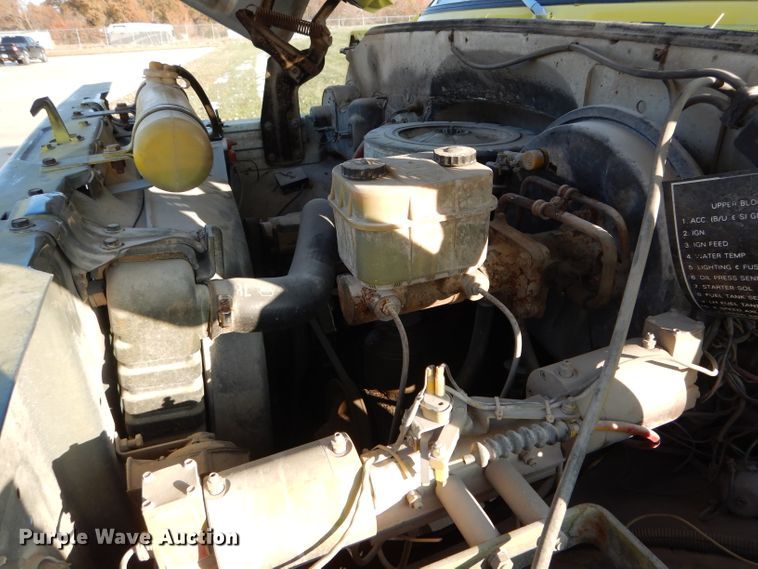 image for item DH6832 1984 Chevrolet C70 chipper truck