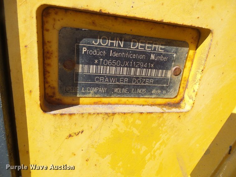 image for item DI0737 2005 John Deere 650J LGP dozer