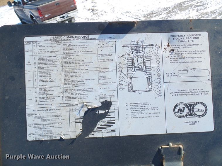 image for item DI0737 2005 John Deere 650J LGP dozer