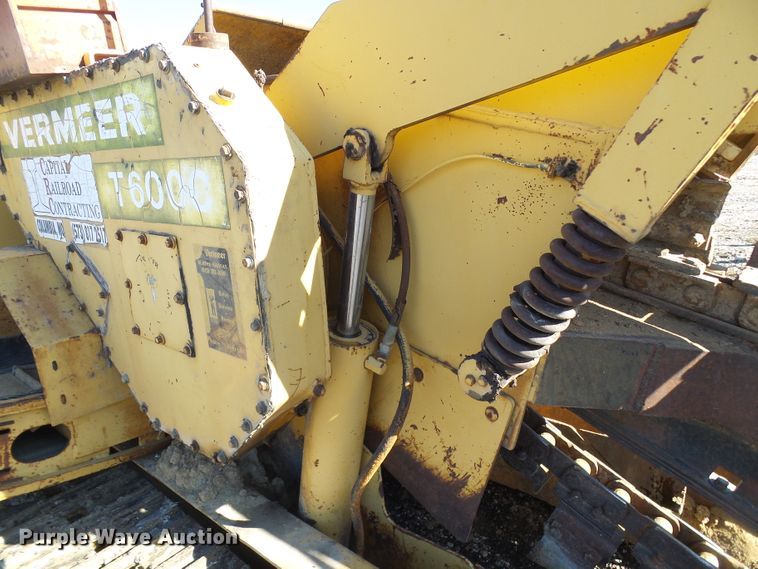 image for item DI0746 Vermeer T600C trencher