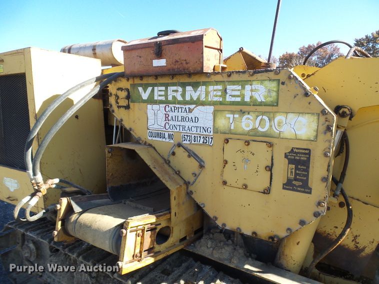 image for item DI0746 Vermeer T600C trencher