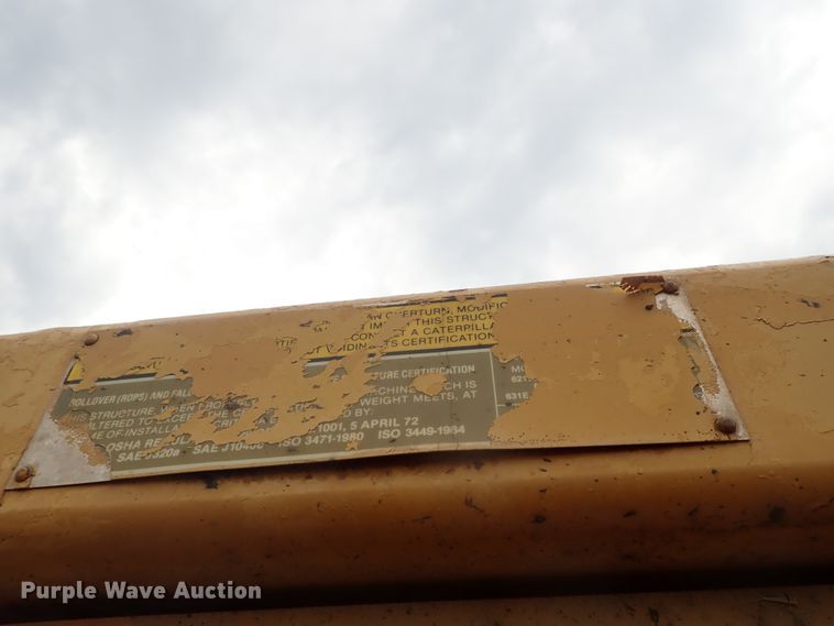 image for item DI1781 1988 Caterpillar 631E conventional scraper