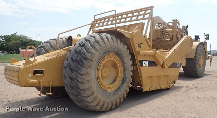 image for item DI1783 1990 Caterpillar 631E Series II conventional scraper