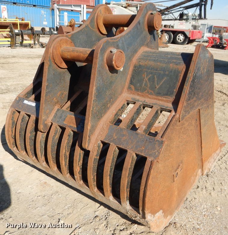 image for item DI9090 59"W skeletonized excavator bucket