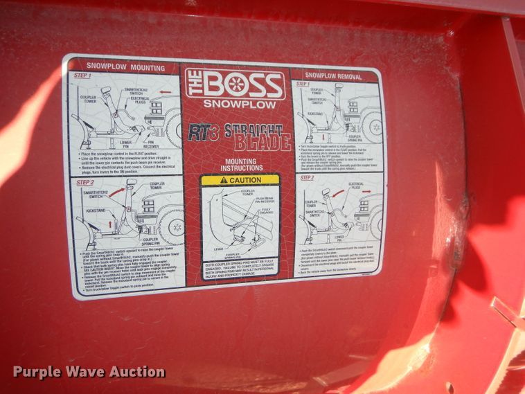 image for item DI9100 Boss snow plow