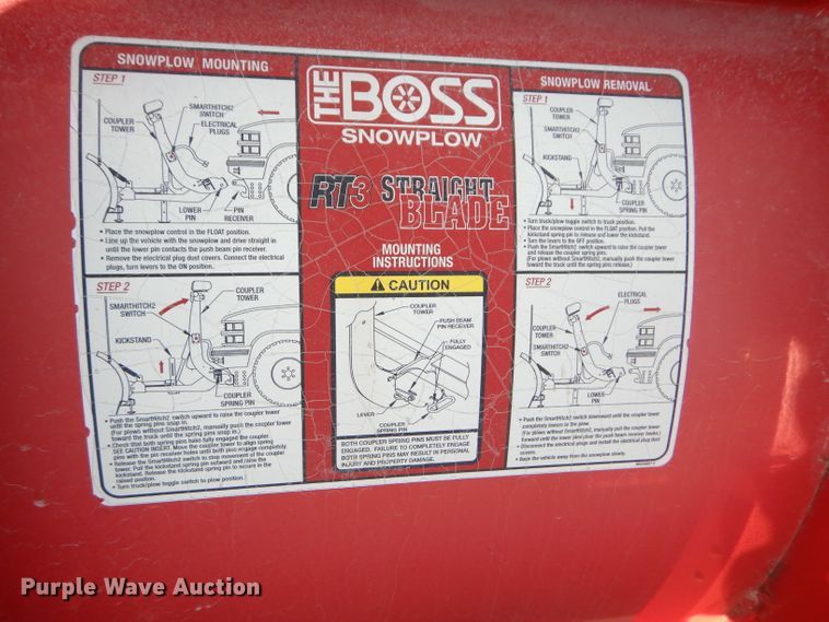 image for item DI9101 Boss snow plow