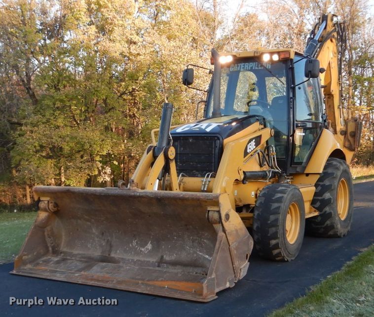 image for item EC9046 2008 Caterpillar 450E backhoe