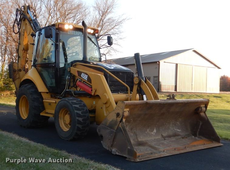 image for item EC9046 2008 Caterpillar 450E backhoe