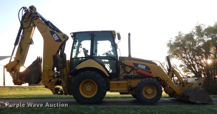 image for item EC9046 2008 Caterpillar 450E backhoe