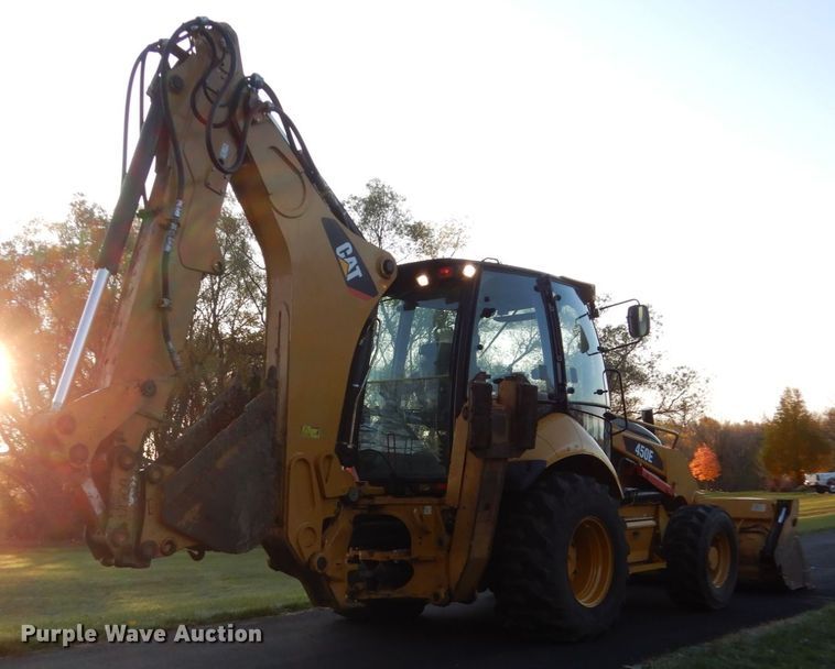 image for item EC9046 2008 Caterpillar 450E backhoe