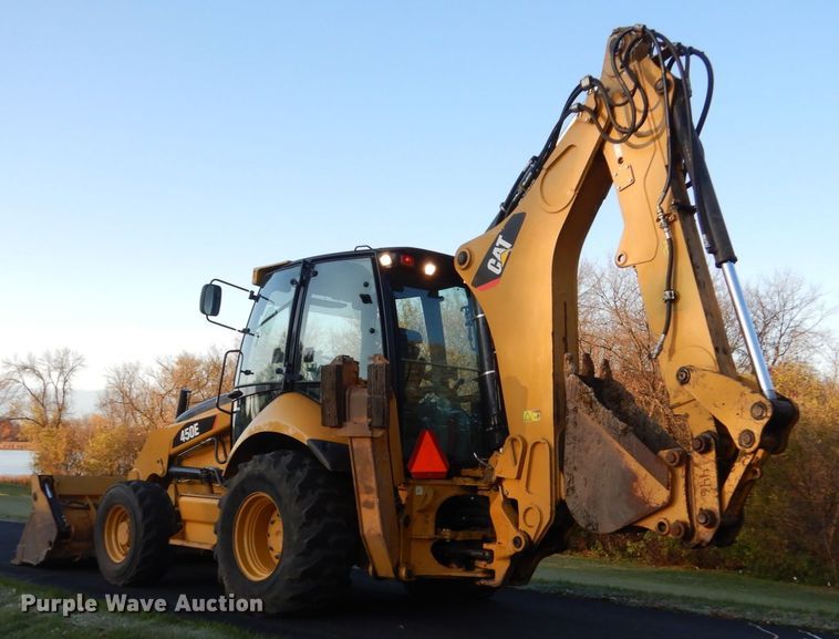 image for item EC9046 2008 Caterpillar 450E backhoe