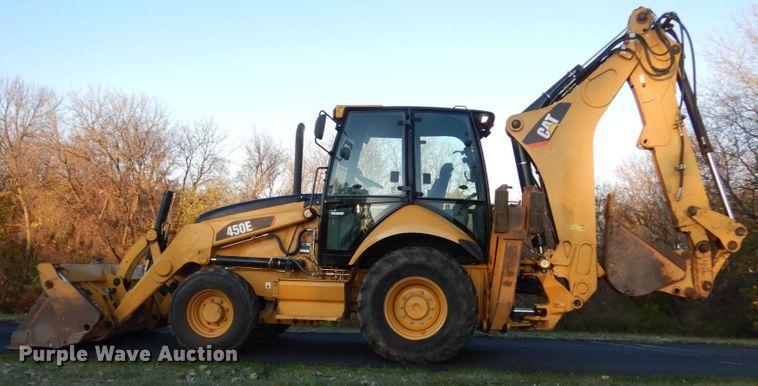 image for item EC9046 2008 Caterpillar 450E backhoe
