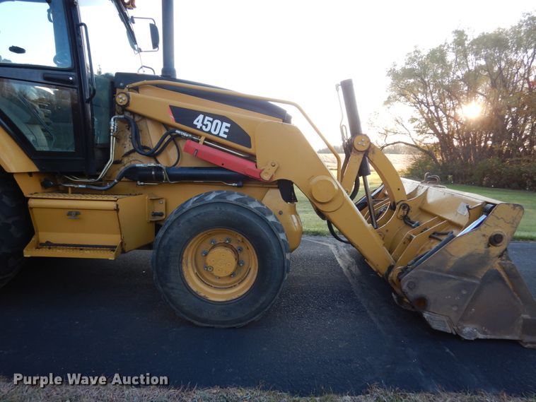 image for item EC9046 2008 Caterpillar 450E backhoe