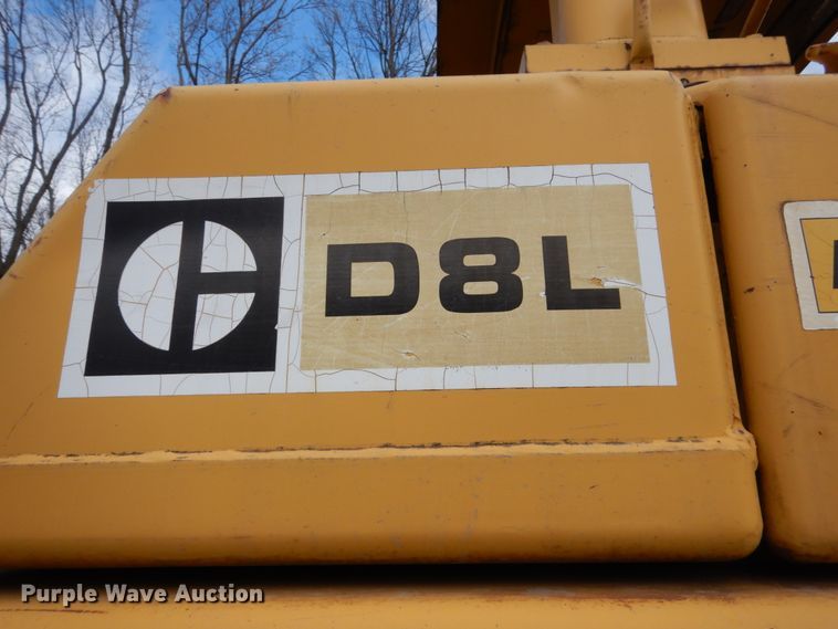 image for item EC9150 1984 Caterpillar D8L dozer