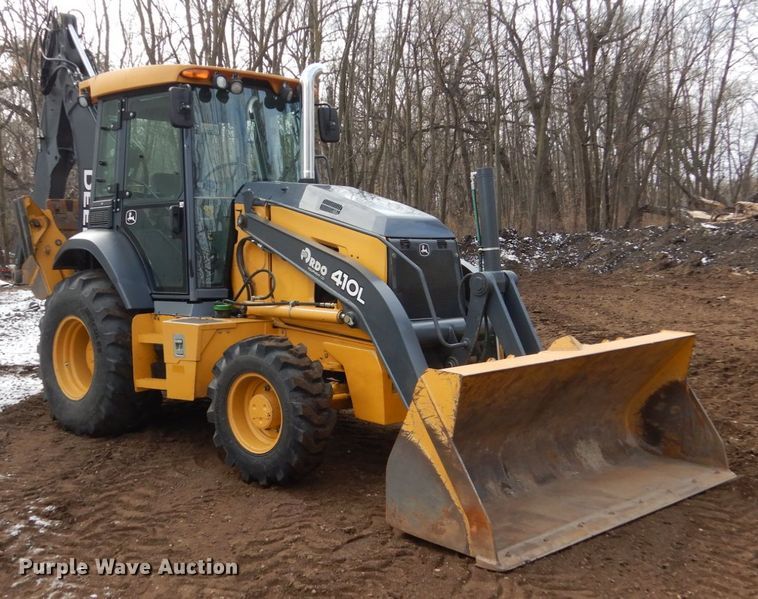 image for item EC9173 2015 John Deere 410L backhoe